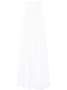 Платье миди Tie Back Matteau, белый