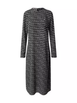 Платье миди Tommy Jeans Dress, черный