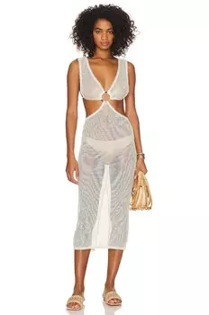 Платье миди Tularosa Caliope, цвет Natural