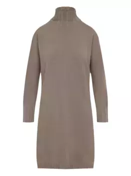 Платье миди, украшенное кристаллами Fabiana Filippi, нейтральный