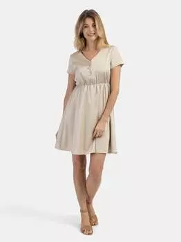 Платье миди Usha, бежевый