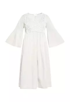 Платье миди Usha Dress, белый