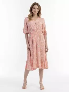 Платье миди Usha, розовый