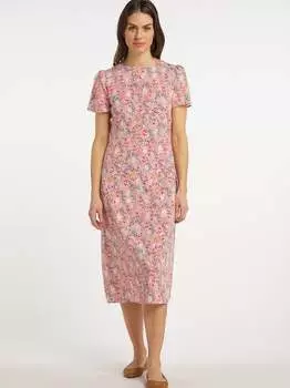 Платье миди Usha, розовый