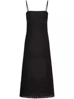 Платье миди VALENTINO GARAVANI, черный