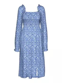 Платье миди VERO MODA Dress SMILLA, синий