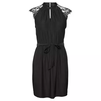 Платье миди Vero Moda Milla Petite Sleeveless, черный