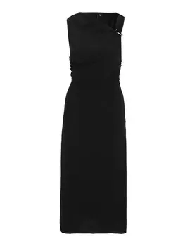 Платье миди Vero Moda Tall Dress VMALVA, черный