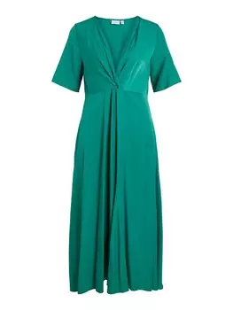 Платье миди VILA Dress Semera, зеленый