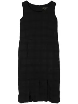 Платье миди в клетку Comme Des Garons Comme Des Garons, черный