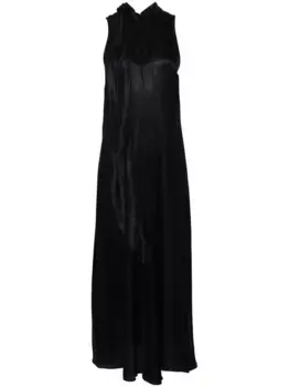 Платье миди в клетку Forte Forte, синий