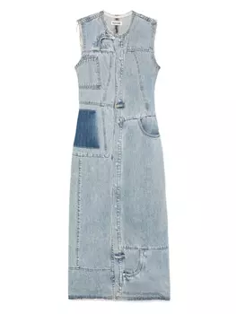 Платье миди в стиле рок FAON JACMIN, синий