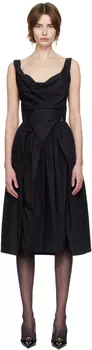 Платье миди в воскресенье Vivienne Westwood, черный