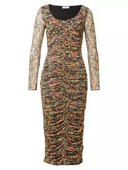 Платье миди Warehouse Dress, черный