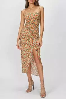 Платье миди Wild Poppies с принтом BEC + BRIDGE, цвет print