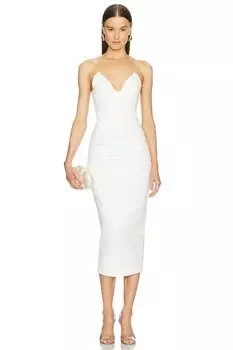 Платье миди x revolve zosia Michael Costello, белый