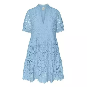 Платье миди Yas Holi Short, синий