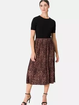 Платье миди Zero, черный