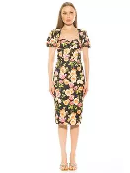 Платье Микаэлы ALEXIA ADMOR, цвет black floral