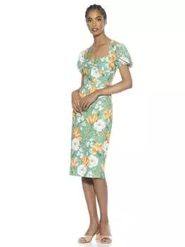 Платье Микаэлы ALEXIA ADMOR, цвет green floral