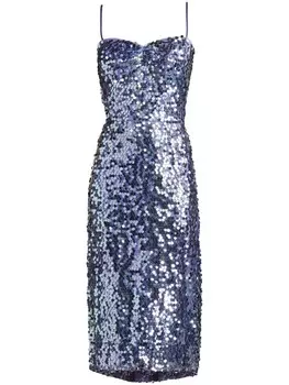 Платье Микала Tadashi Shoji, фиолетовый