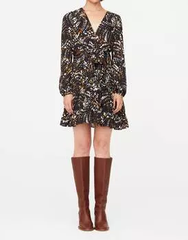 Платье Mila в цвете Morel Marie Oliver