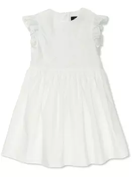 Платье Milano Stamp Versace Kids, белый