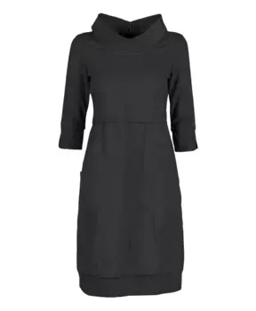 Платье миланской вышивки с пышной юбкой Vicario Cinque, черный