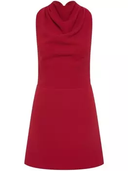 Платье мини Akari Halter Rebecca Vallance, красный