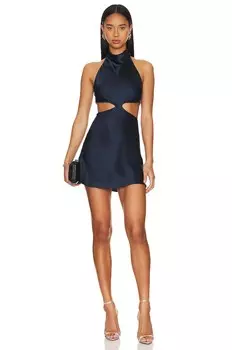 Платье мини Amanda Uprichard Kaye, цвет Ink