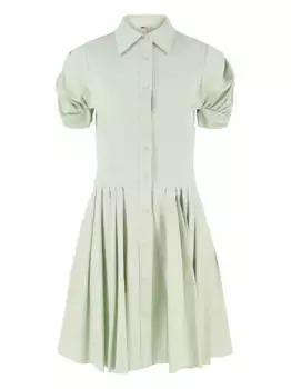 Платье мини April с объемными рукавами Alexis, зеленый