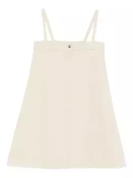 Платье мини без рукавов Nanushka, нейтральный