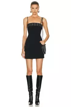 Платье мини Blumarine Sleeveless, неро