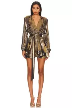 Платье мини Bronx and Banco Bedouin Metallic, цвет Metallic Gold