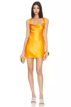 Платье мини Camila Coelho Lorelei, цвет Apricot Orange
