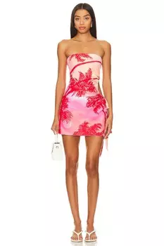 Платье мини CIN CIN Ace Cut Out, цвет Palm