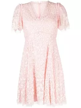 Платье мини Daphne с пайетками Needle & Thread, розовый