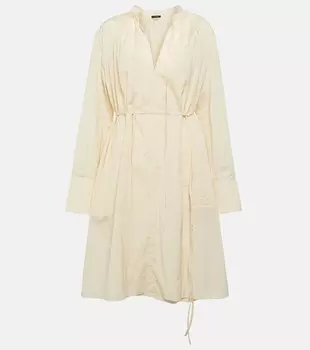 Платье мини Dartmouth из смесового хлопка JOSEPH, нейтральный