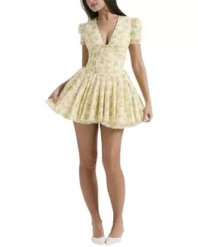 Платье мини DELI S, желтый