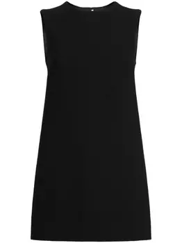 Платье-мини Dolce & Gabbana свободного кроя, черный