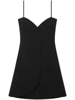 Платье мини Ellipse Courrges, черный