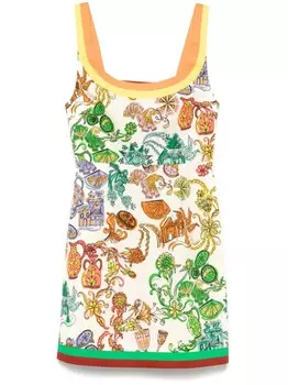 Платье мини «Фиеста» ALEMAIS, нейтральный цвет