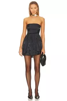 Платье мини Free People Daisy, черный