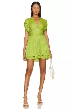 Платье мини Free People x REVOLVE Bonny, цвет Citron Silk