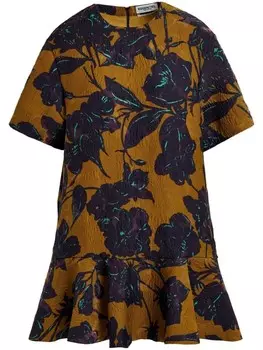 Платье мини Gallows Essentiel Antwerp, коричневый