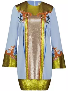 Платье мини «Гидра» PAULA, синий