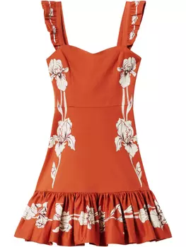 Платье мини Gingerbread La DoubleJ, оранжевый