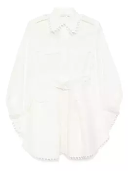 Платье Mini Illuminate в стиле утилитарности Zimmermann, нейтральный