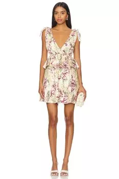 Платье-Мини infinito Agua By Agua Bendita, мультиколор