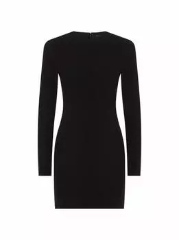 Платье мини из крепа Balenciaga